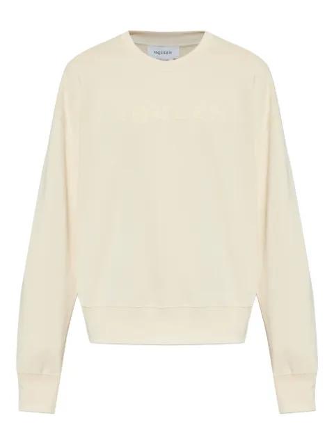 logo-print sweatshirt by ALEXANDER MCQUEEN