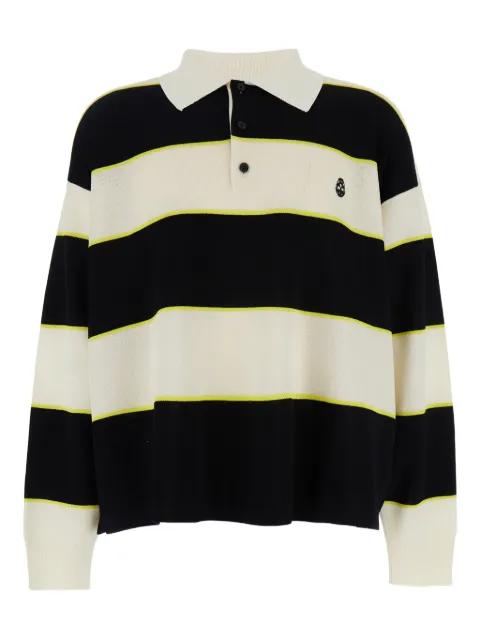logo striped polo shirt by ALEXANDER MCQUEEN