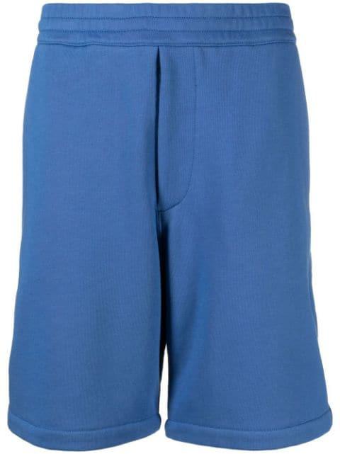 logo-tape jersey shorts by ALEXANDER MCQUEEN