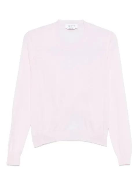 long-sleeve crew-neck top by ALEXANDER MCQUEEN