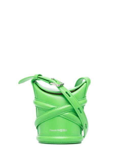 micro The Curve cross body bag by ALEXANDER MCQUEEN