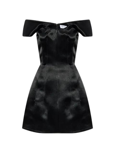 off-shoulder mini dress by ALEXANDER MCQUEEN