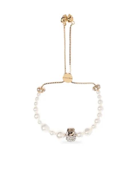 pearl-embellished bracelet by ALEXANDER MCQUEEN