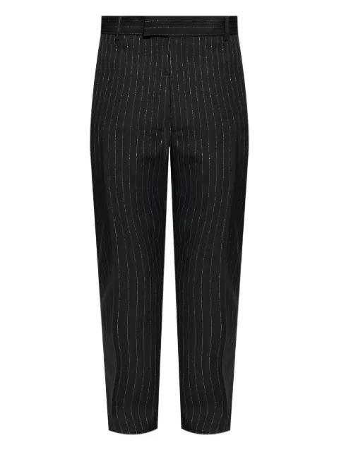pinstripe-pattern trousers by ALEXANDER MCQUEEN
