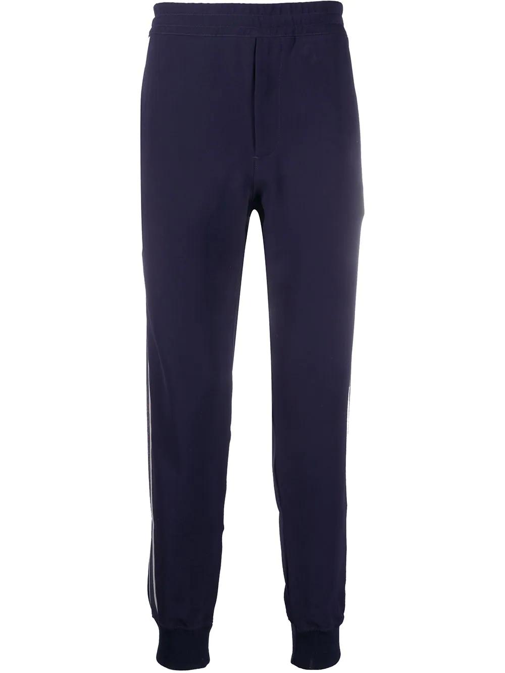 piped-trim detailed track pants by ALEXANDER MCQUEEN