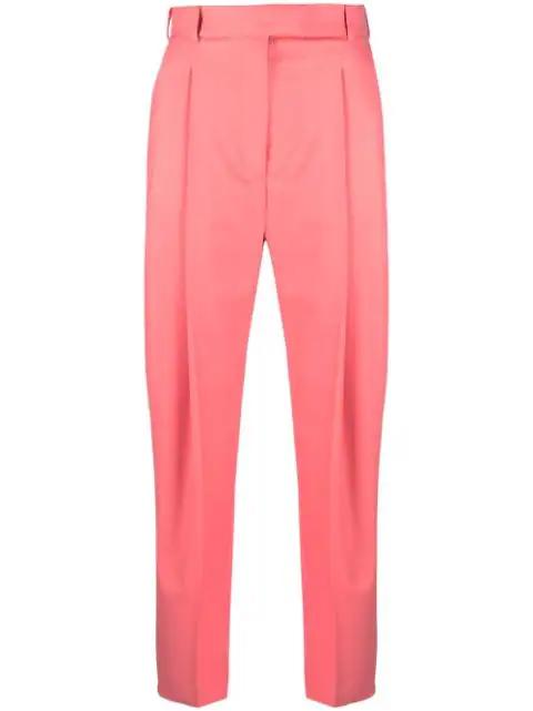 pleat-detail trousers by ALEXANDER MCQUEEN