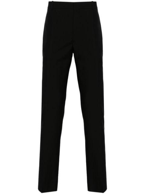 pressed-crease tailored trousers by ALEXANDER MCQUEEN