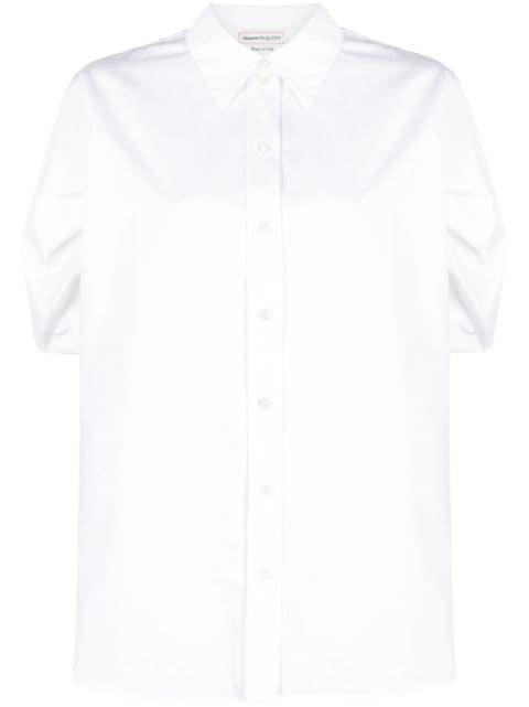 puff-sleeve cotton shirt by ALEXANDER MCQUEEN