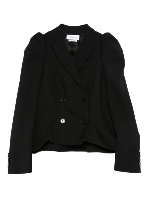 puff-sleeve double-breasted jacket by ALEXANDER MCQUEEN