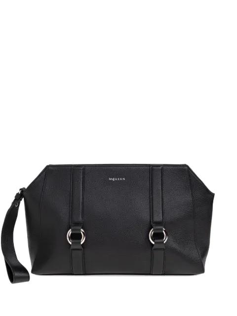 ring-detail clutch bag by ALEXANDER MCQUEEN