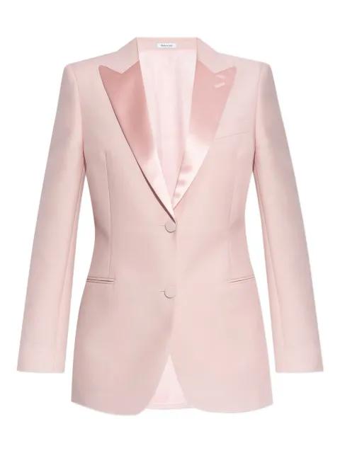 satin-lapel blazer by ALEXANDER MCQUEEN