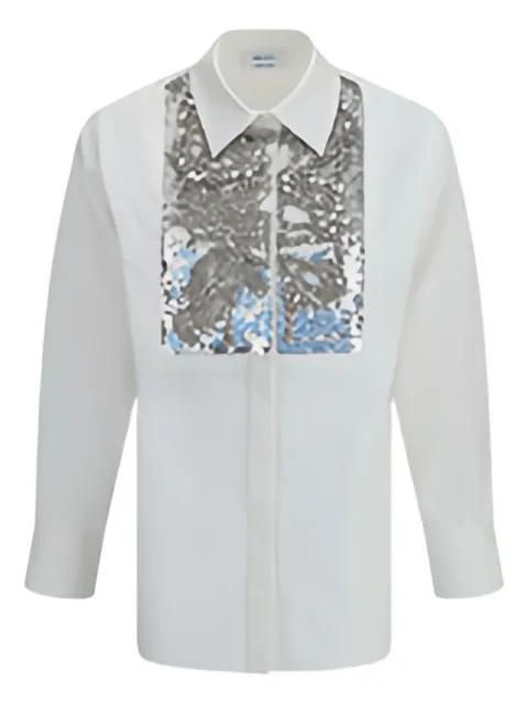 sequin-embellished cotton shirt by ALEXANDER MCQUEEN
