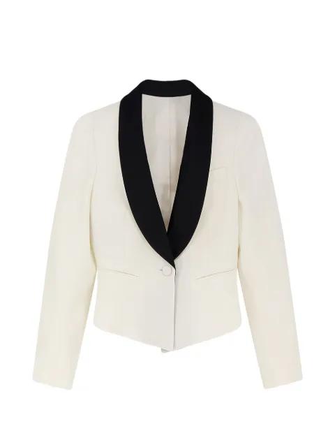 shawl-lapel single-button blazer by ALEXANDER MCQUEEN