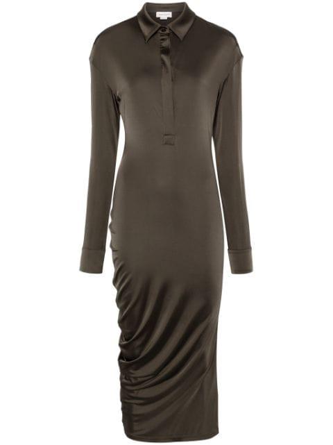 shirt midi dress by ALEXANDER MCQUEEN