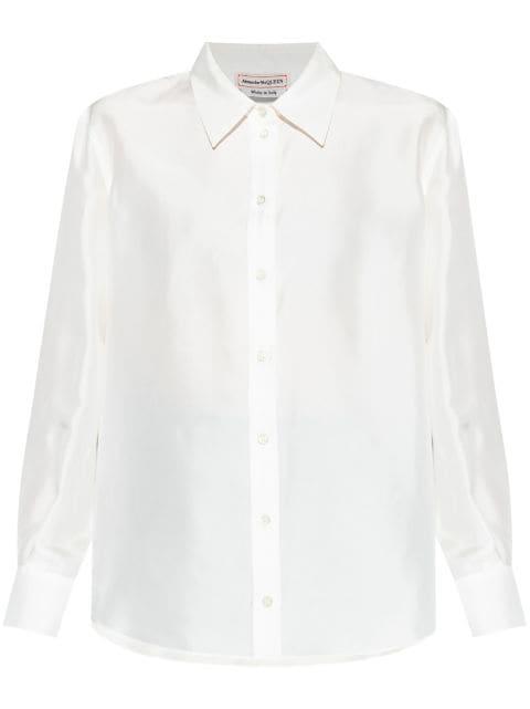 silk shirt by ALEXANDER MCQUEEN