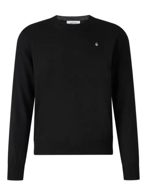 skull-embellished crew-neck sweater by ALEXANDER MCQUEEN