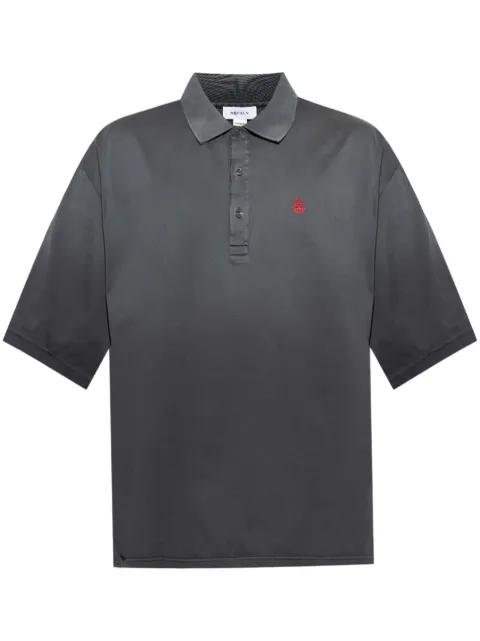 skull-embroidered polo shirt by ALEXANDER MCQUEEN