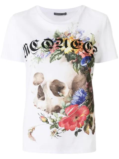 skull print T-shirt by ALEXANDER MCQUEEN