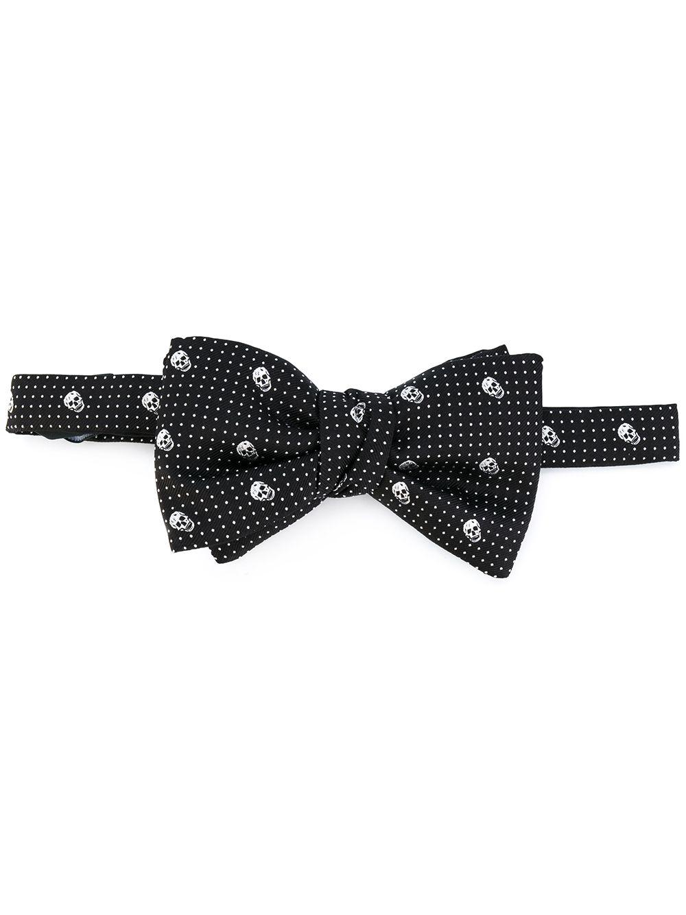 skull-print bow tie by ALEXANDER MCQUEEN