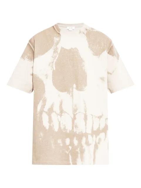skull-print cotton T-shirt by ALEXANDER MCQUEEN