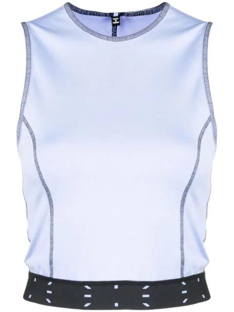 sleeveless cropped top by ALEXANDER MCQUEEN