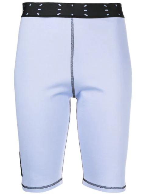 stitched cycling shorts by ALEXANDER MCQUEEN