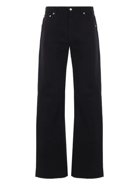 straight-leg cotton jeans by ALEXANDER MCQUEEN