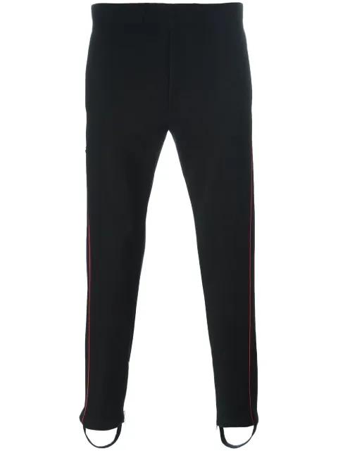 straight-leg trousers by ALEXANDER MCQUEEN