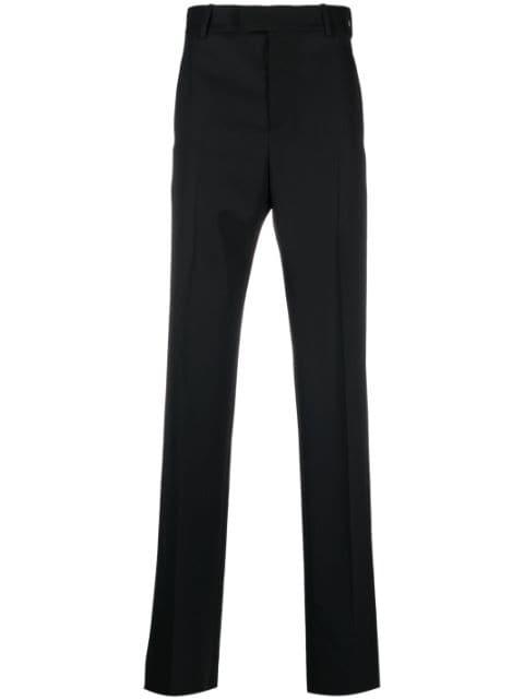 straight-leg wool trousers by ALEXANDER MCQUEEN