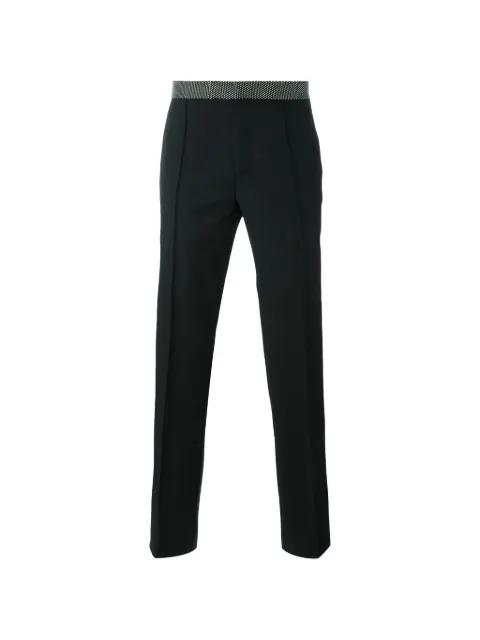 studded-waistband tailored trousers by ALEXANDER MCQUEEN