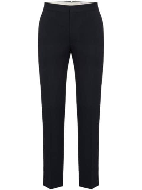 tailored cigarette trousers by ALEXANDER MCQUEEN