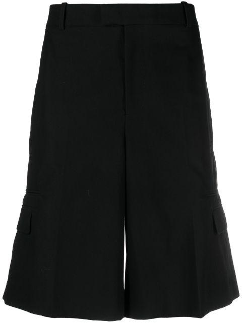 tailored cotton shorts by ALEXANDER MCQUEEN