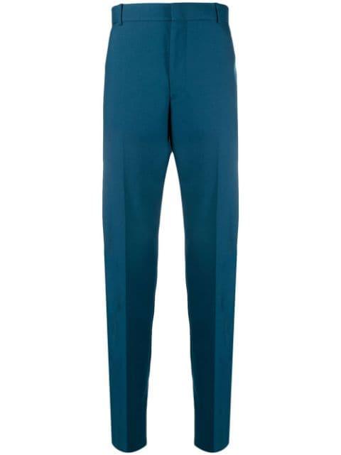 tailored tapered-leg trousers by ALEXANDER MCQUEEN