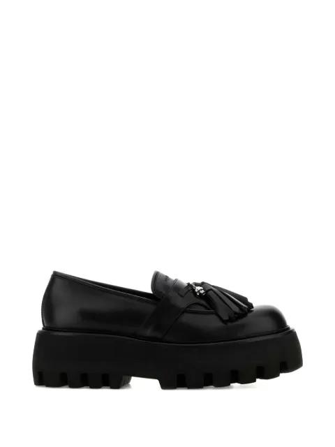 tassel platform loafers by ALEXANDER MCQUEEN