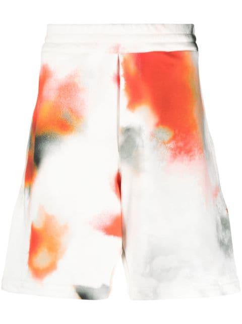 tie-dye bermuda shorts by ALEXANDER MCQUEEN