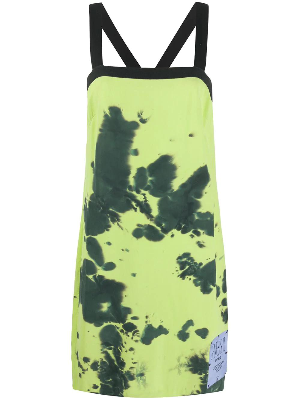 tie-dye print shift dress by ALEXANDER MCQUEEN