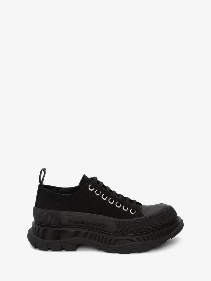 tread slick lace up in black by ALEXANDER MCQUEEN