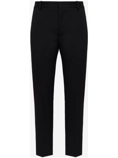 tuxedocigarette trousers by ALEXANDER MCQUEEN