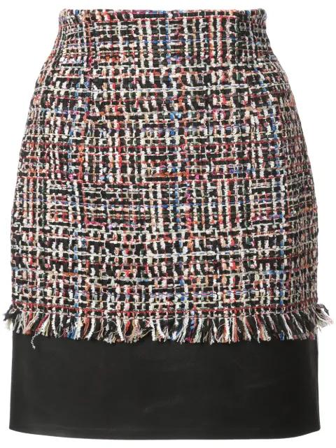 tweed mini skirt by ALEXANDER MCQUEEN