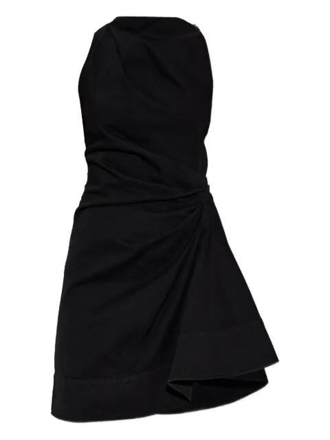 twisted sleeveless dress by ALEXANDER MCQUEEN