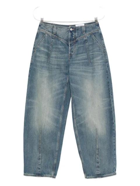 whiskering-effect jeans by ALEXANDER MCQUEEN