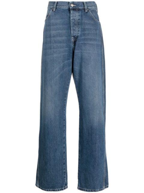wide-leg panelled jeans by ALEXANDER MCQUEEN