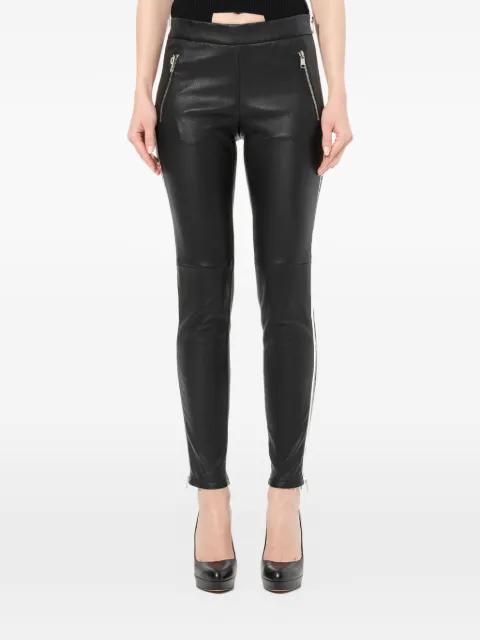 zip-detail leggings by ALEXANDER MCQUEEN