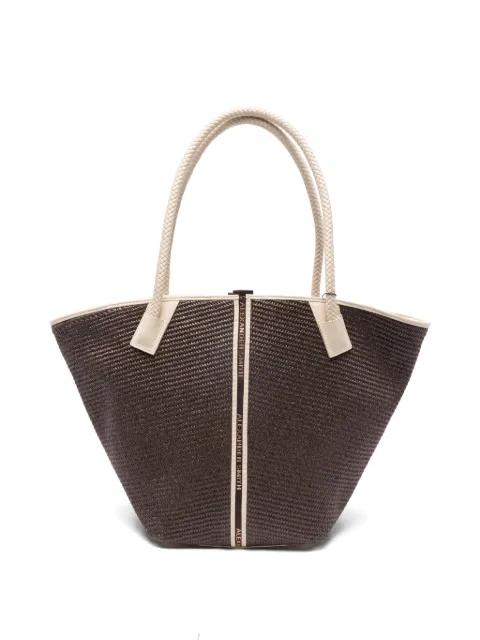 Lauren woven handle tote bag by ALEXANDER SMITH