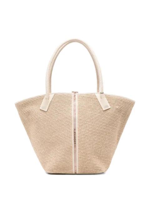 large Lauren braided tote bag by ALEXANDER SMITH