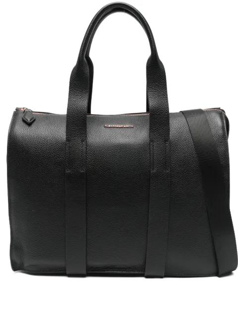top handle leather tote bag by ALEXANDER SMITH