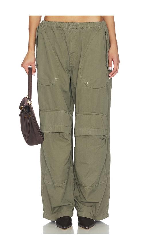 Alexander Wang Cargo Pant With Articulated Pockets in Army by ALEXANDER WANG