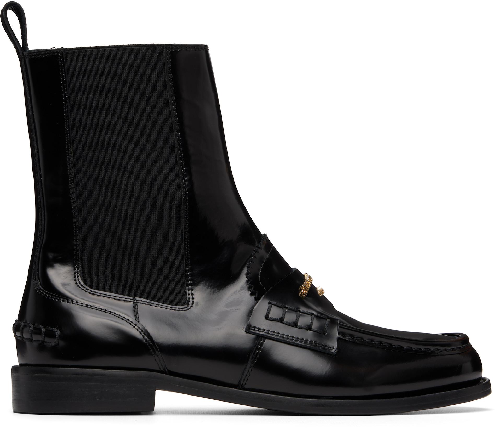 Black Carter Ankle Boots by ALEXANDER WANG