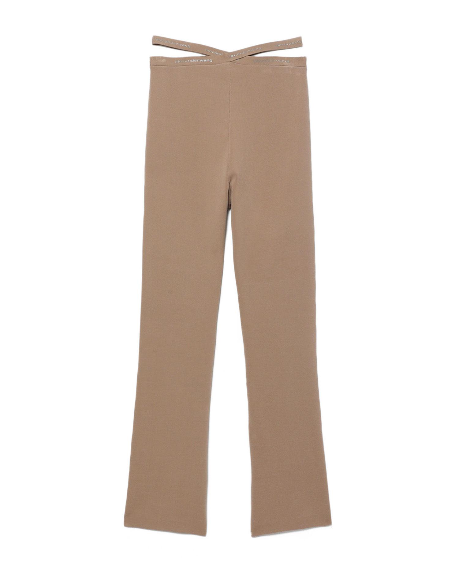 Crisscross logo legging by ALEXANDER WANG