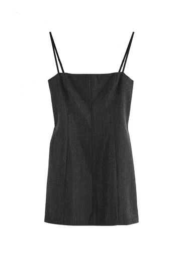 Crystal-embellished twill mini dress by ALEXANDER WANG